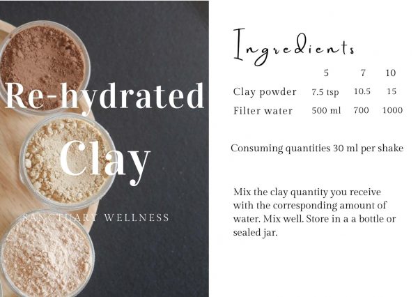 rehydrate your clay